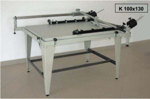 MASĂ DE IMPRIMARE SERIGRAFICĂ CU BRAȚ TIP K